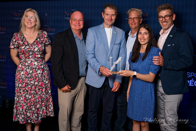 La Ville de Sainte-Julie remporte le prix Nomina Innovation de Loisir et Sport Montérégie