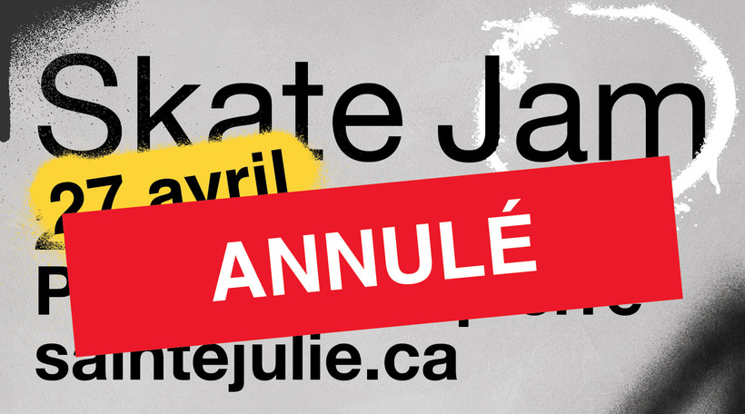 Annulé - Les citoyens sont invités à la première édition du Skate Jam
