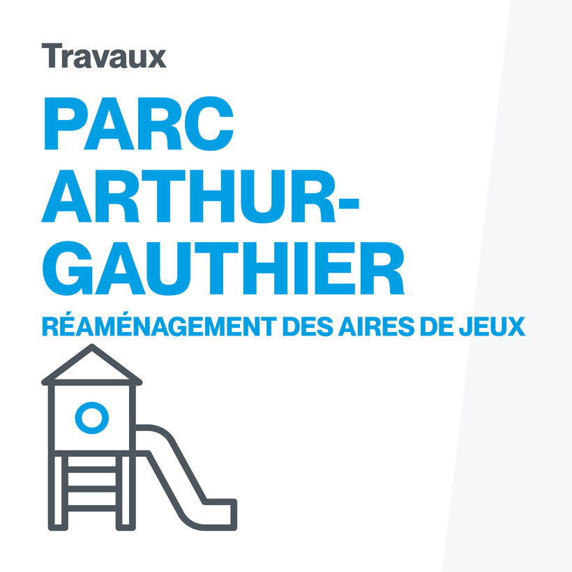 La Ville de Sainte-Julie débute les travaux de réaménagement au parc Arthur-Gauthier