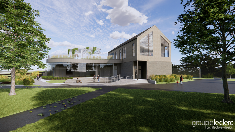 La Ville de Sainte-Julie lancera la reconstruction du chalet de services du parc Edmour-J.-Harvey à l’été 2025