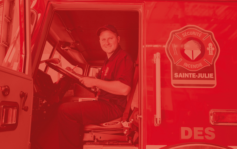 La Ville de Sainte-Julie souligne le courage et le professionnalisme de ses pompiers qui sont intervenus sur l’autoroute 20